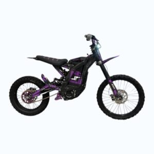 Sur-Ron Electric Dirt Bike – Black & Purple Off-Road