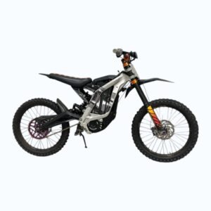 Sur-Ron Electric Dirt Bike – Black & Silver Frame Off-Road