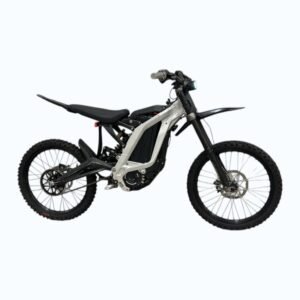 Sur-Ron electric dirt bike black silver off-road