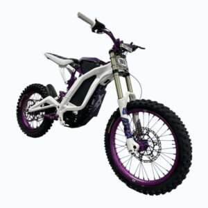 Electric Dirt Bike – White Off-Road