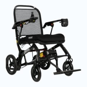 Pride Jazzy Ultra Light Foldable Electric Wheelchair – Black